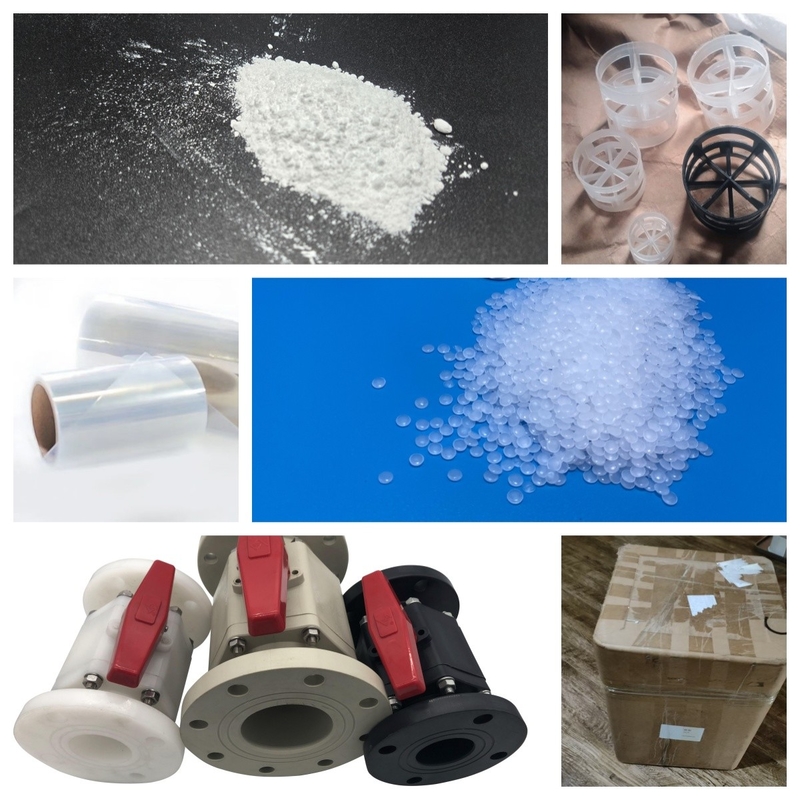 팽창 강도 50-60 MPa PVDF 펠릿, 엑스트루션 폼핑용 부드러운 PVDF 곡물