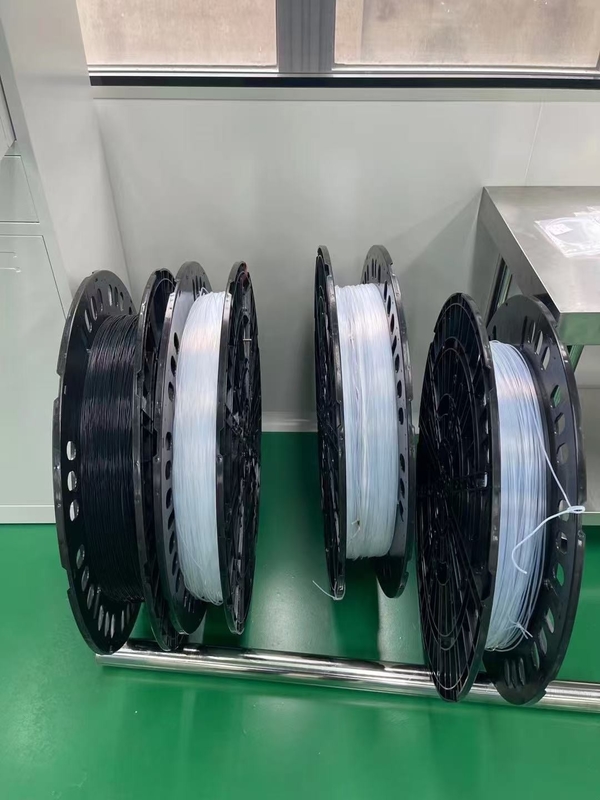 맞춤형 사이즈 실험실 PTFE 튜브 고온 화학 저항 OEM 테플론 튜브 유연 산 저항
